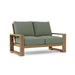 Anderson Teak Loveseat Sage Anderson Teak Capistrano Outdoor Wood Deep Seating Loveseat