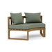 Anderson Teak Loveseat Sage Anderson Teak Circular Outdoor Wood Modular Deep Seating