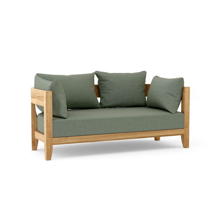 Anderson Teak Loveseat Sage Anderson Teak Coronado Outdoor Wood Deep Seating Loveseat