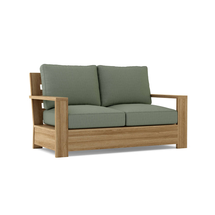 Anderson Teak Loveseat Sage Anderson Teak Madera Outdoor Wood Deep Seating Loveseat