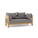 Anderson Teak Loveseat Slate Anderson Teak Coronado Outdoor Wood Deep Seating Loveseat