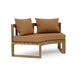 Anderson Teak Loveseat Teak Anderson Teak Circular Outdoor Wood Modular Deep Seating