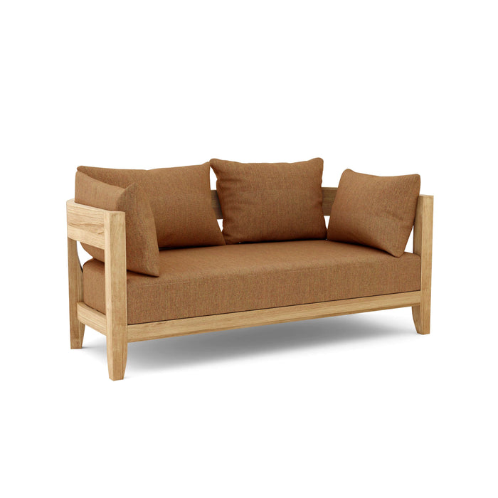 Anderson Teak Loveseat Teak Anderson Teak Coronado Outdoor Wood Deep Seating Loveseat