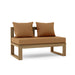 Anderson Teak Loveseat Teak Anderson Teak Straight Outdoor Wood Modular Deep Seating