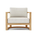 Anderson Teak Modular Chair Anderson Teak Junus Outdoor Wood Deep Seating Lounge Armchair