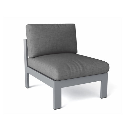 Anderson Teak Modular Chair Anderson Teak Lucca Semi Gloss Grey Center Chair