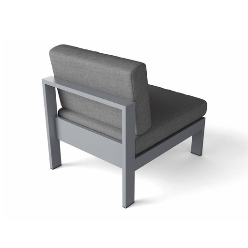 Anderson Teak Modular Chair Anderson Teak Lucca Semi Gloss Grey Center Chair