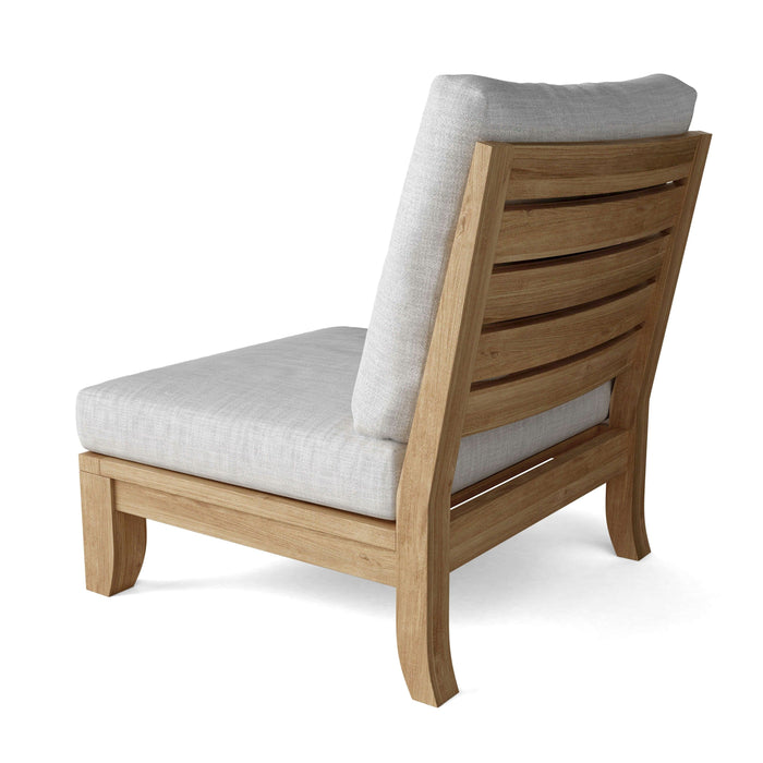 Anderson Teak Modular Chair Anderson Teak Riviera Outdoor Wood Deep Seating Center Modular