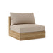 Anderson Teak Modular Chair Ash Anderson Teak Copacabana Outdoor Wood Deep Seating Center Modular