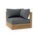 Anderson Teak Modular Chair Charcoal Anderson Teak Copacabana Outdoor Deep Seating Corner Modular