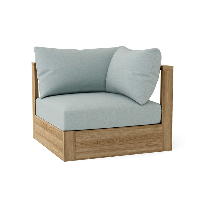 Anderson Teak Modular Chair Mist Anderson Teak Copacabana Outdoor Deep Seating Corner Modular