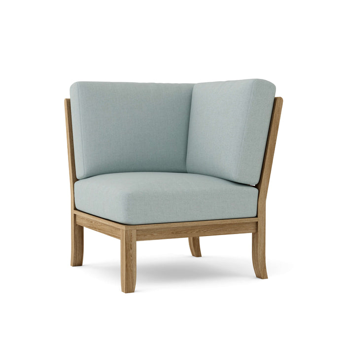 Anderson Teak Modular Chair Mist Anderson Teak Natsepa Outdoor Corner Modular Deep Seating