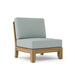 Anderson Teak Modular Chair Mist Anderson Teak Riviera Outdoor Wood Deep Seating Center Modular