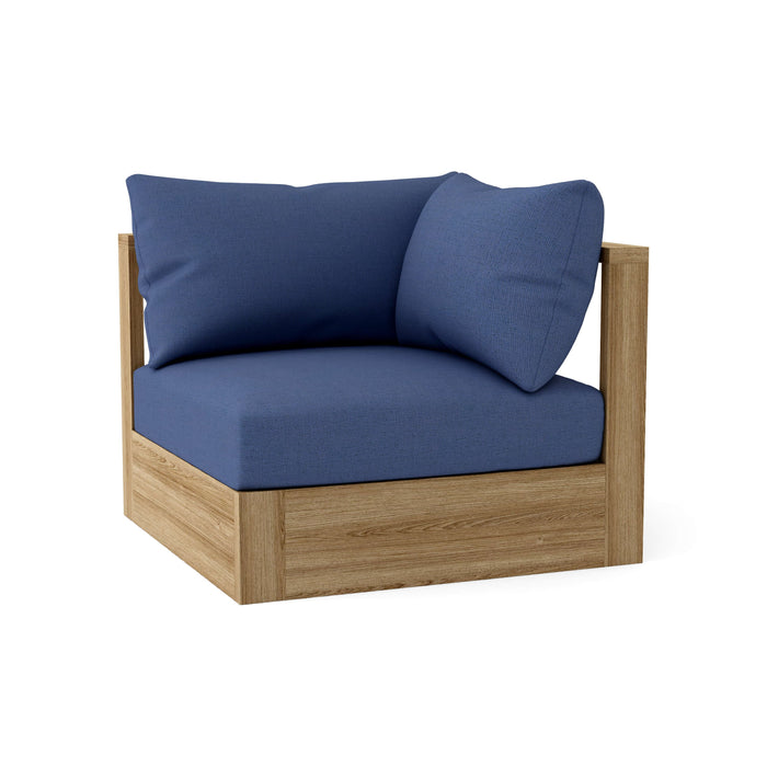 Anderson Teak Modular Chair Navy Anderson Teak Copacabana Outdoor Deep Seating Corner Modular