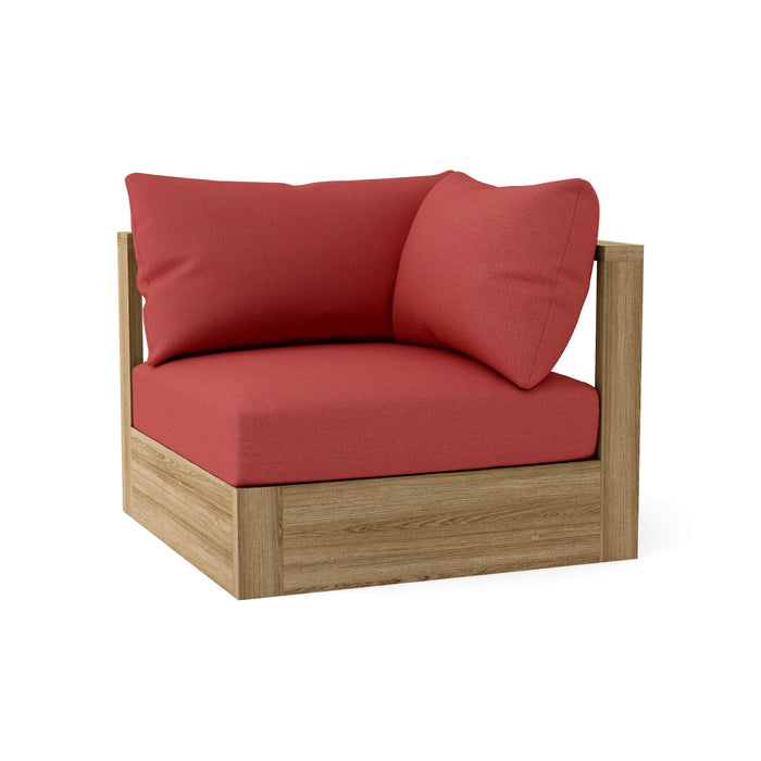 Anderson Teak Modular Chair Pomegranate Anderson Teak Copacabana Outdoor Deep Seating Corner Modular