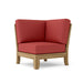 Anderson Teak Modular Chair Pomegranate Anderson Teak Luxe Outdoor Deep Seating Corner Modular