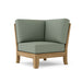 Anderson Teak Modular Chair Sage Anderson Teak Luxe Outdoor Deep Seating Corner Modular