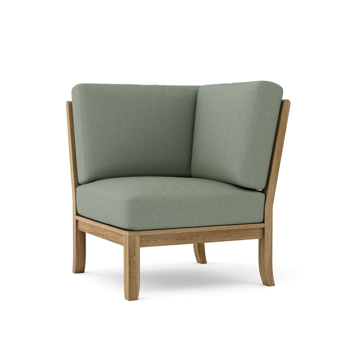 Anderson Teak Modular Chair Sage Anderson Teak Natsepa Outdoor Corner Modular Deep Seating