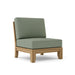 Anderson Teak Modular Chair Sage Anderson Teak Riviera Outdoor Wood Deep Seating Center Modular