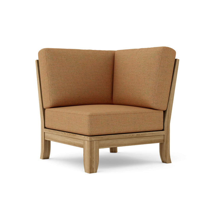 Anderson Teak Modular Chair Teak Anderson Teak Luxe Outdoor Deep Seating Corner Modular