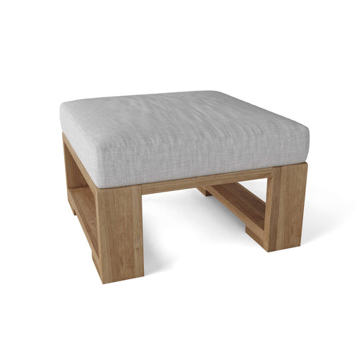 Anderson Teak Ottoman Anderson Teak Capistrano Outdoor Wood Deep Seating Ottoman