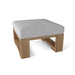 Anderson Teak Ottoman Anderson Teak Capistrano Outdoor Wood Deep Seating Ottoman