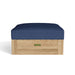 Anderson Teak Ottoman Anderson Teak Copacabana Outdoor Wood Ottoman