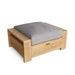 Anderson Teak Ottoman Anderson Teak Madera Outdoor Wood Ottoman