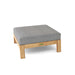 Anderson Teak Ottoman Anderson Teak Palermo Outdoor Wood Ottoman