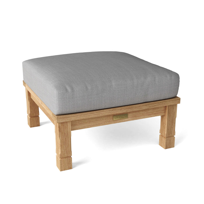 Anderson Teak Ottoman Anderson Teak SouthBay Outdoor Wood Deep Seating Ottoman