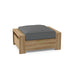 Anderson Teak Ottoman Charcoal Anderson Teak Madera Outdoor Wood Ottoman