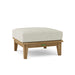 Anderson Teak Ottoman Natural Anderson Teak Brianna Outdoor Wood Deep Seating Ottoman