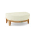 Anderson Teak Ottoman Natural Anderson Teak Coronado Outdoor Wood Ottoman