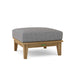 Anderson Teak Ottoman Slate Anderson Teak Brianna Outdoor Wood Deep Seating Ottoman