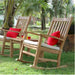 Anderson Teak Outdoor Set Anderson Teak 2pc Rocking Chair and Square Side Table Outdoor Set