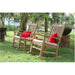 Anderson Teak Outdoor Set Anderson Teak 2pc Rocking Chair and Square Side Table Outdoor Set