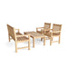 Anderson Teak Outdoor Set Anderson Teak 4pc Classic Outdoor Patio Conversation Set