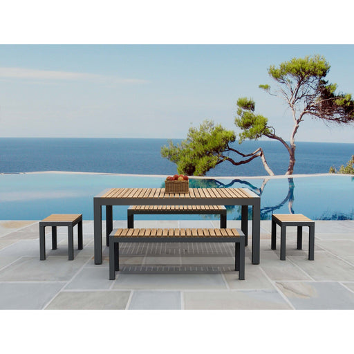 Anderson Teak Outdoor Set Anderson Teak 5pc Seville Rectangular Dining Set