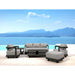 Anderson Teak Outdoor Set Anderson Teak Granada 6pc Deep Seating Aluminum Lounger Set