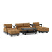 Anderson Teak Outdoor Set Teak Anderson Teak Granada 6pc Deep Seating Outdoor Lounger Set