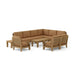 Anderson Teak Outdoor Set Teak Anderson Teak Riviera 11pc Deep Seating Modular Outdoor Patio Set