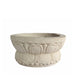 Anderson Teak Planter Anderson Teak Athena White Antique Finish Round Planter