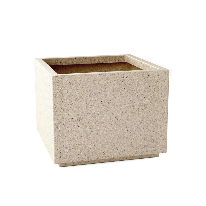 Anderson Teak Planter Anderson Teak Grand Park White Limestone Square Planter