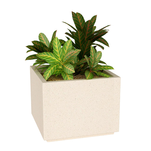 Anderson Teak Planter Anderson Teak Grand Park White Limestone Square Planter