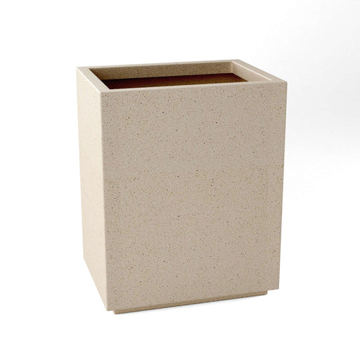 Anderson Teak Planter Anderson Teak Grand Park White Rectangular Tall Planter