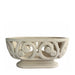 Anderson Teak Planter Anderson Teak Milano White Antique Finish Oval Planter