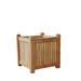 Anderson Teak Planter Anderson Teak Planter Honey Golden Brown 18" Square Box