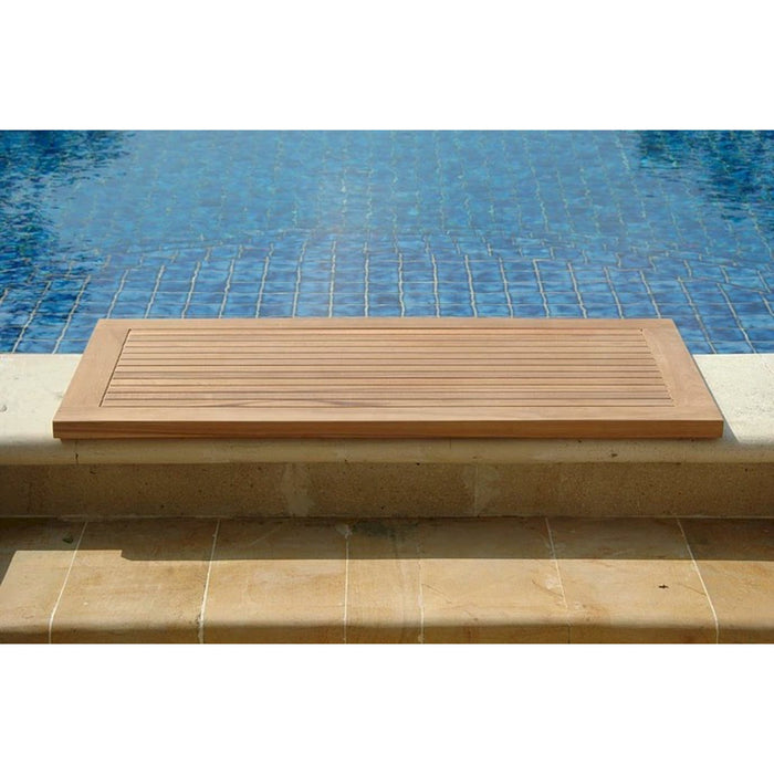 Anderson Teak Shower Mat Anderson Teak Honey Golden Brown Wood Shower Mat