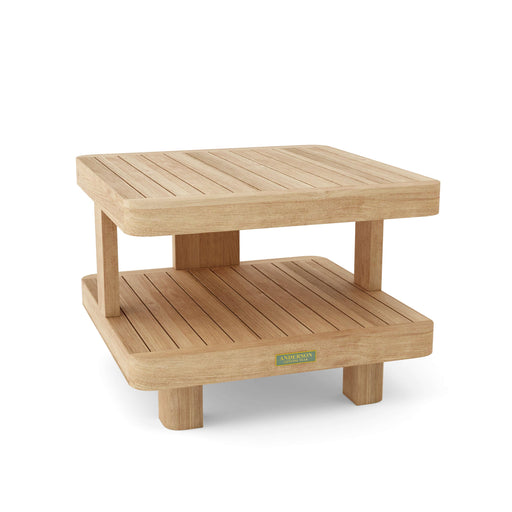 Anderson Teak Granada Outdoor Wood Square Side Table