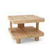 Anderson Teak Side Table Anderson Teak Granada Outdoor Wood Square Side Table